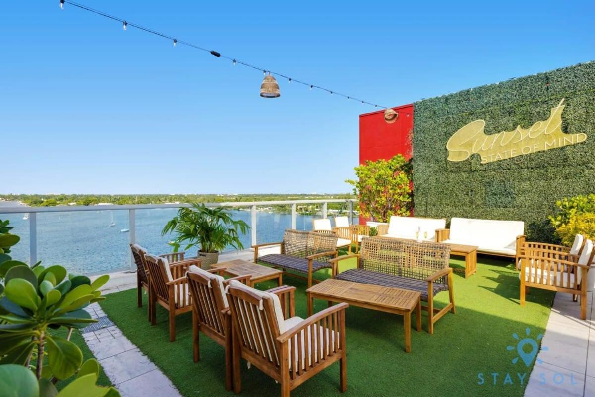 Rooftop Pool - Hollywood Beach Boardwalk Ngoại thất bức ảnh