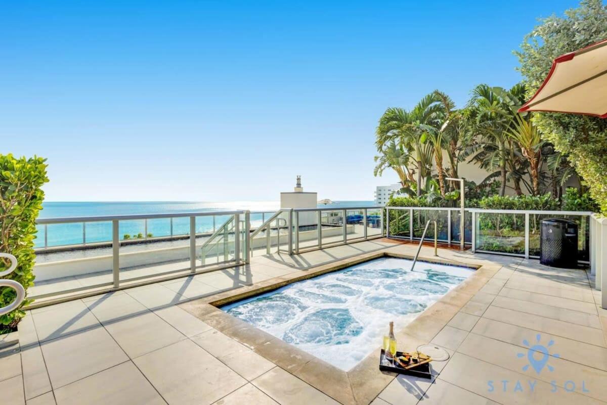 Rooftop Pool - Hollywood Beach Boardwalk Ngoại thất bức ảnh